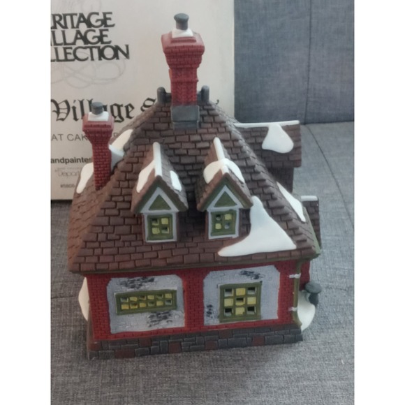 Vintage Department 56 Wm Wheat Cakes & Puddings Dicken's Christmas Holiday Decor - Picture 5 of 6